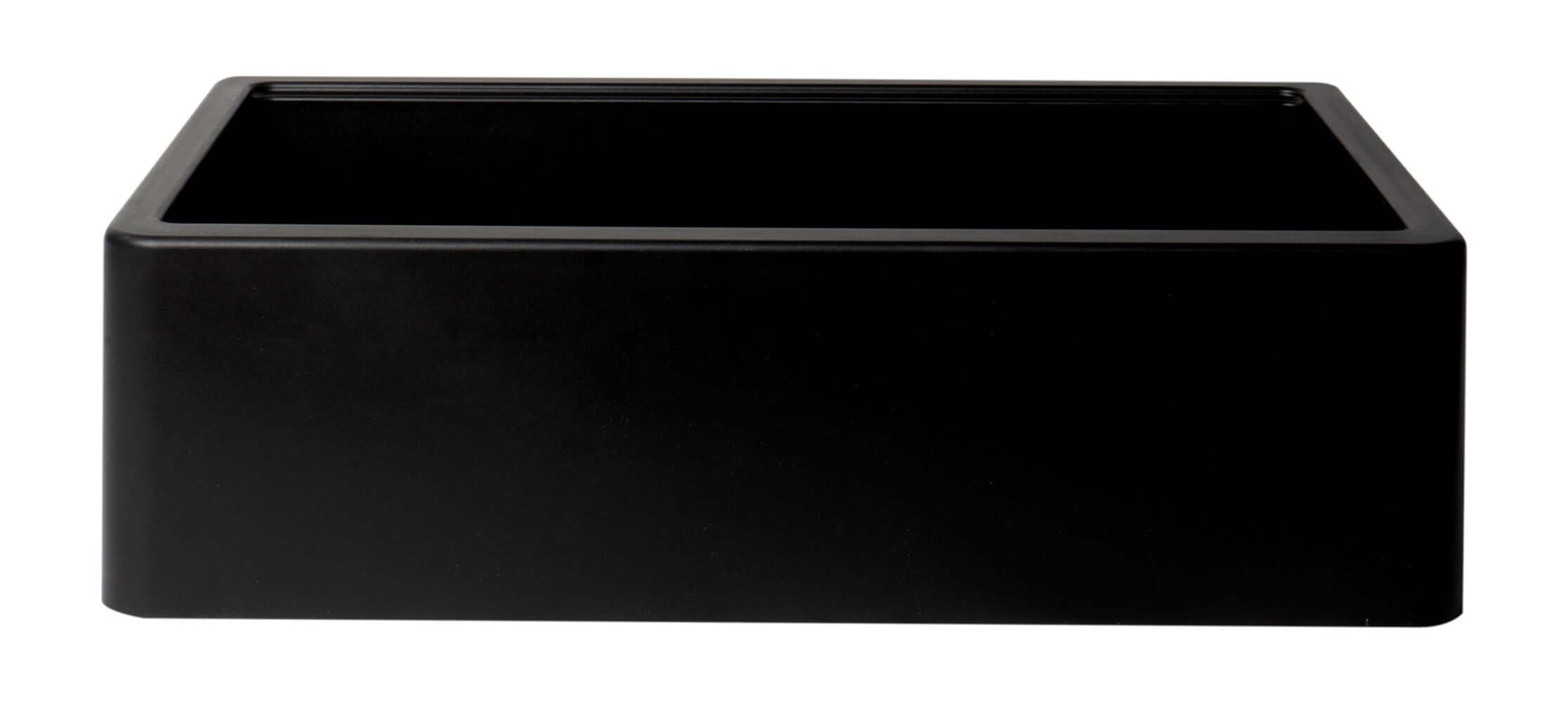Alternate Image for ALFI brand 33" Granite Composite Workstation Farmhouse Sink with Accessories, Black, No Faucet Hole, AB33FARM-BLA