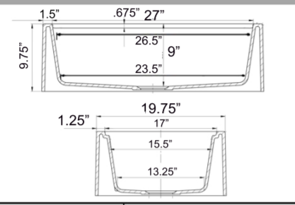Alternate Image for Nantucket Sinks Rockport 30" Granite Composite Workstation Farmhouse Sink with Accessories, Black, PR3020-APS-BL